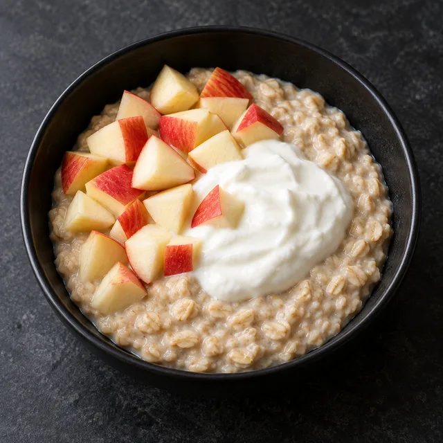 Illustrative serving of Whey Oatmeal Breakfast Bowl